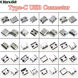 Cltgxdd 20pcs USB Type C Jack Connector Charging Dock Port Plug Type-C Female Socket For JBL Lenovo Xiaomi Huawei Samsung Sony
