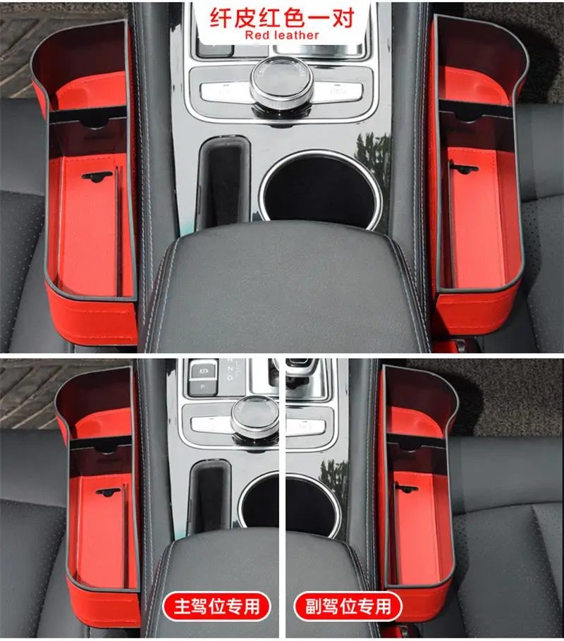 

For Mazda CX-5 CX5 KF 2013-2017-2021 Car Universal Seats Crevice Storage Box Slit Gap Pocket Catcher Organizer Seat Phone Holder