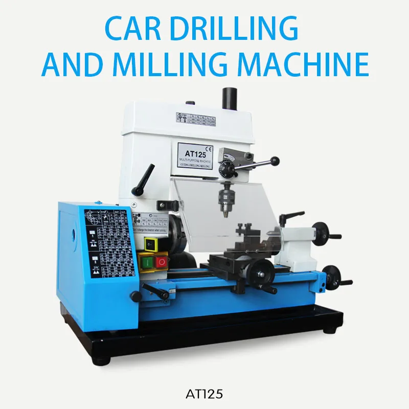 DIY Small Processing Metal Small Lathe Mini Household Car Drilling and Milling Machine Vertical Milling Machine for Metal