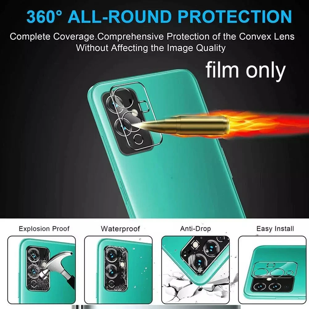 Glass For Umidigi A9 Pro max  Glass Screen Protector Camera Film Lens Tempered Glass for Umidigi A9 Pro image 2