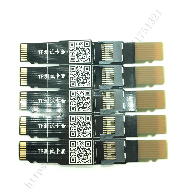 1pcs Micro SD TF Memory Card Kit Male to Female Extension Adapter Extender Test Tools PCBA black