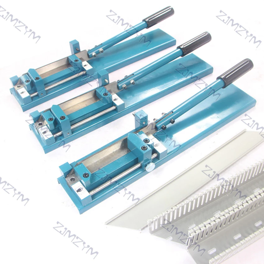 S-01 Wire Duct Cutter Plastic Slotted Wiring Duct And Covers Cutting Machine 200mm Cabe Trunking Bench Multi-Angle Cutting Tool