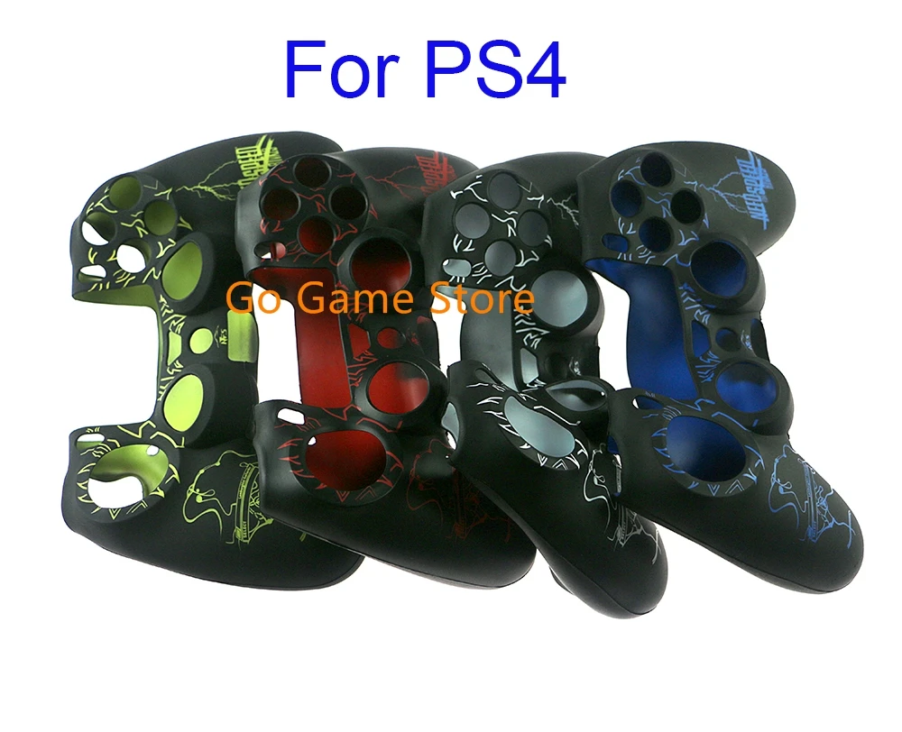 10pcs For PS4 Gamepad Soft Silicone Rubber Case Flying Car Silicone Case Cover Protection for ps4