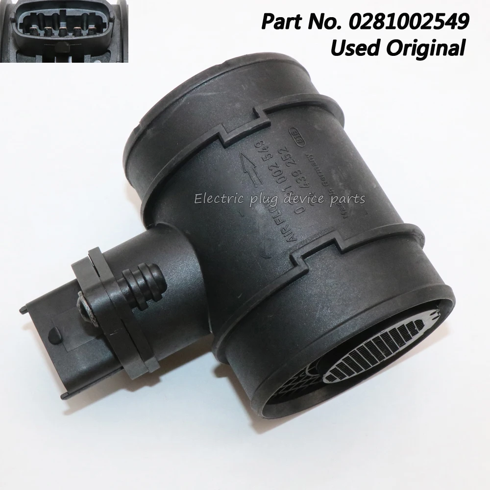 

OE#0281002549 Mass Air Flow Sensor for Fiat OPEL Astra 1.7 CDTI CORSA 1.3 Vauxhall COMBO TIGRA 24439252 55187718 93177718 836635