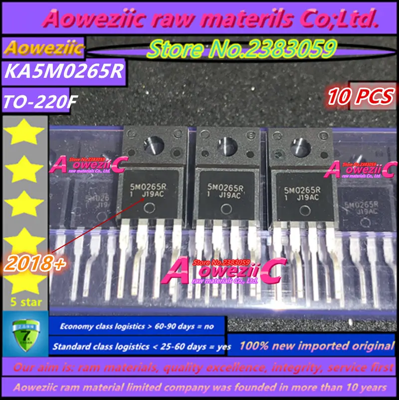 Aoweziic  2018+ 100% new imported original  KA5M0265RYDTU KA5M0265R 5M0265R TO-220F power management chip