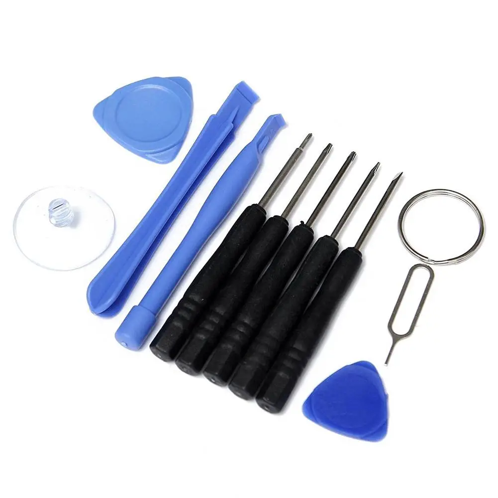 11 in 1 Cell Phones Opening Pry Repair Tool Kit Screwdrivers Tools Smartphone Screwdrivers For iPhone iPod Touch Samsung Galaxy