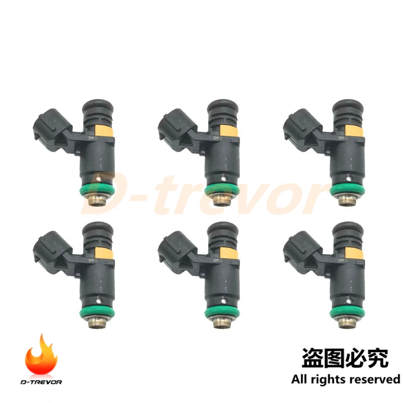 

6Pcs 03C906031 Injector Fuel Injection Valve for V-W Volkswagen Passat 3C Polo Skoda Roomster Seat Ibiza