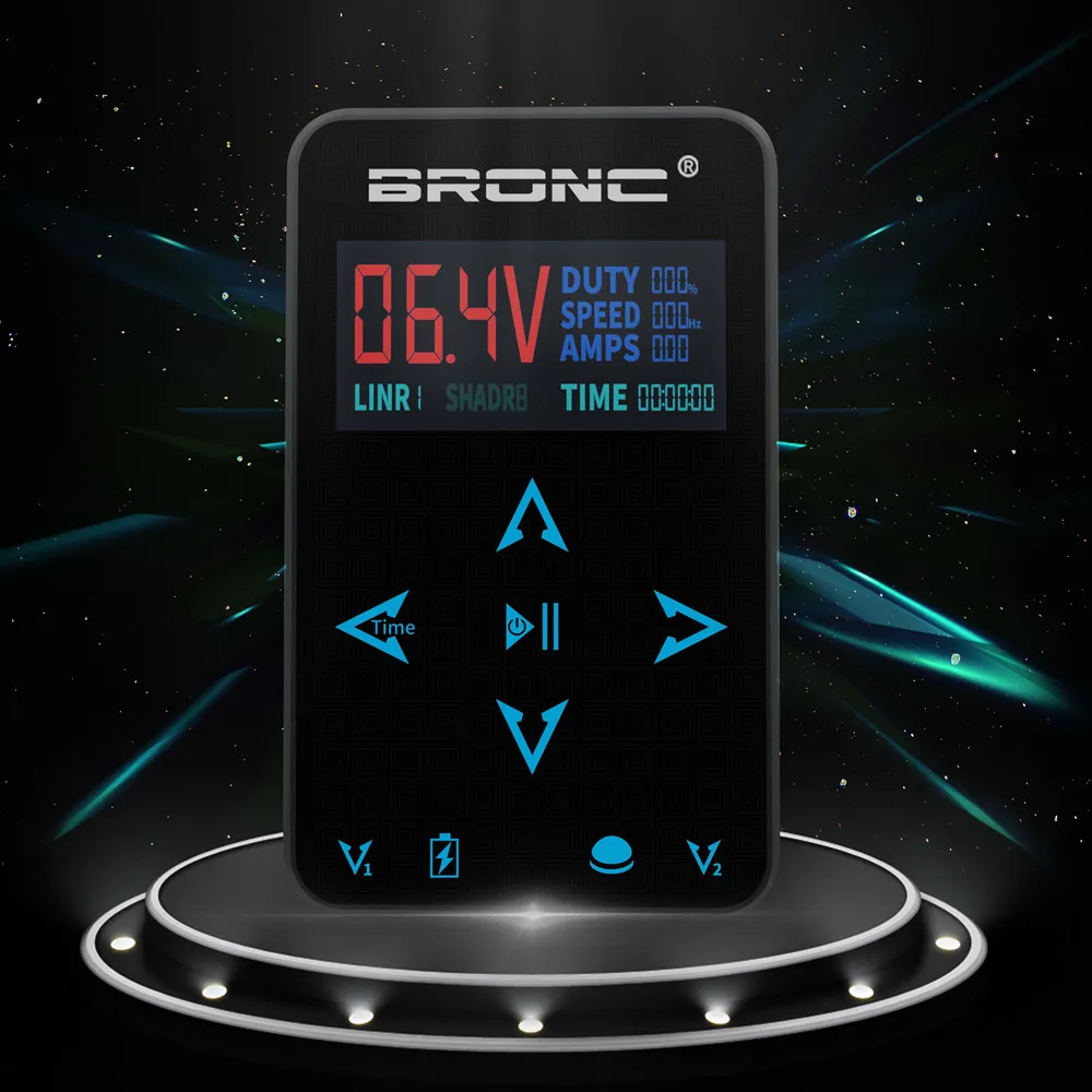 

Новинка 2020, оригинальный HUMMINGBIRD BRONC UPGRADE, сенсорный экран, интеллектуальный цифровой светодиодный набор источников питания для макияжа, двойные татуировки