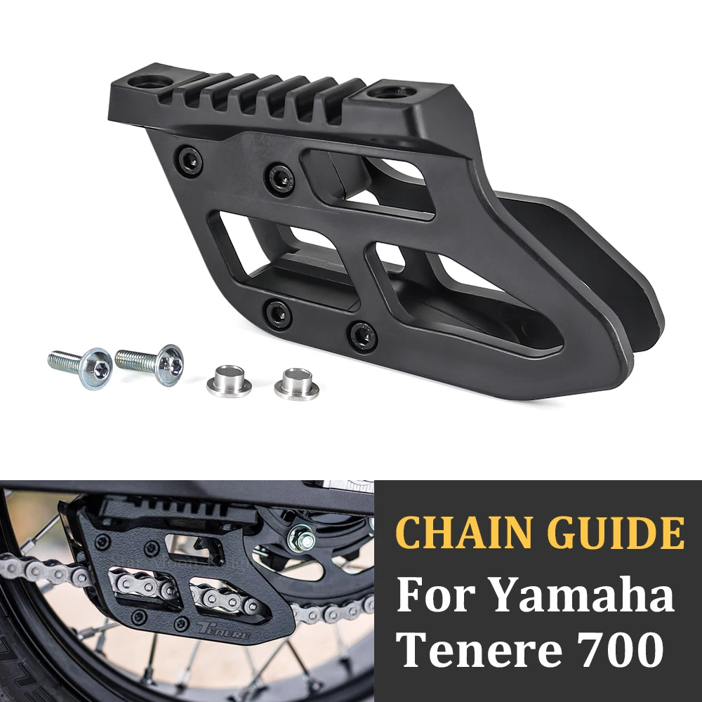 

For YAMAHA Tenere 700 TENERE700 XTZ XT700Z T 7 2019 - Motorcycle Chain Guide Pulley Chains Stabilizer Chainring Protector Plate