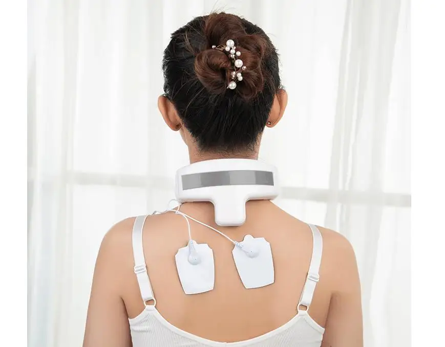 

Cervical spondylolisthesis massage instrument home electronic pulse shoulder neck neck pillow neck protector neck massager