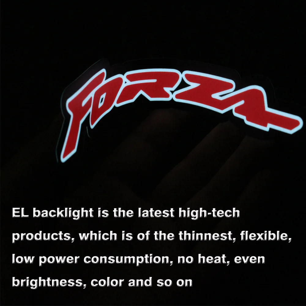 LED Motorcycle Wheels Fairing Helmet Tank Pad Decoration Logo Accessories Stickers Decals for Honda Forza 125 200 NSS300 SH300