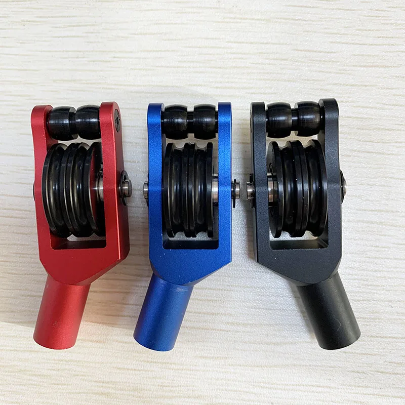 Aluminum Alloy bow and arrow splitter, composite archery equipment, metal splitter slider, sliding axis, Bowstring Splitter