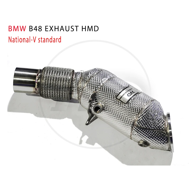 

HMD Stainless Steel Exhaust System High Flow Performance Downpipe for BMW 120i 125i B48 2.0T Car Accessories