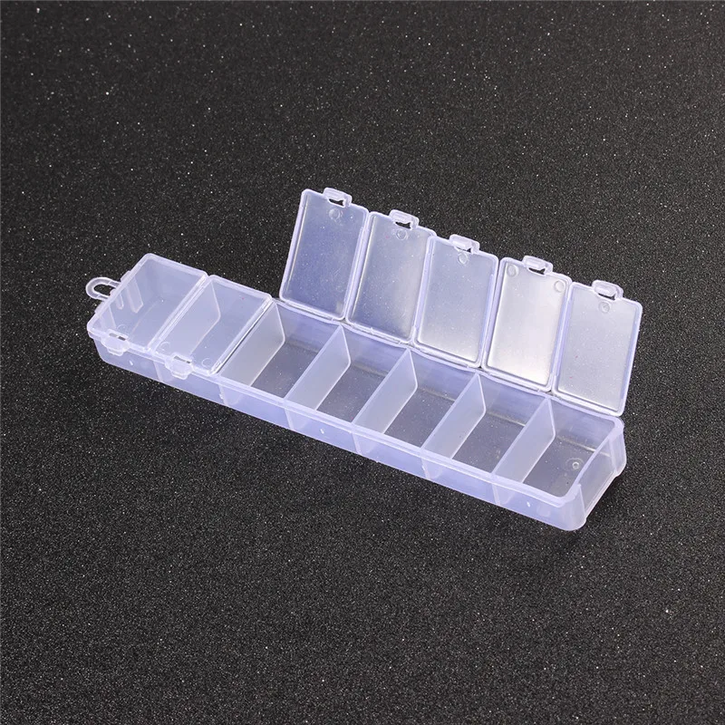 Plastic Jewelry Boxes Plastic Tool Box Adjustable Craft Organizer Storage Beads Bracelet Jewelry Boxes Packaging Wholesale