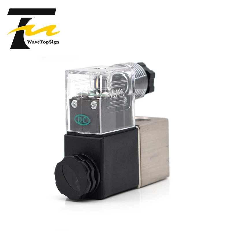 WaveTopSign Solenoid Valve Pneumatic 220V Two - Way Reversing Valve 2V025-08 Control Valve DC24V Electronic Valve