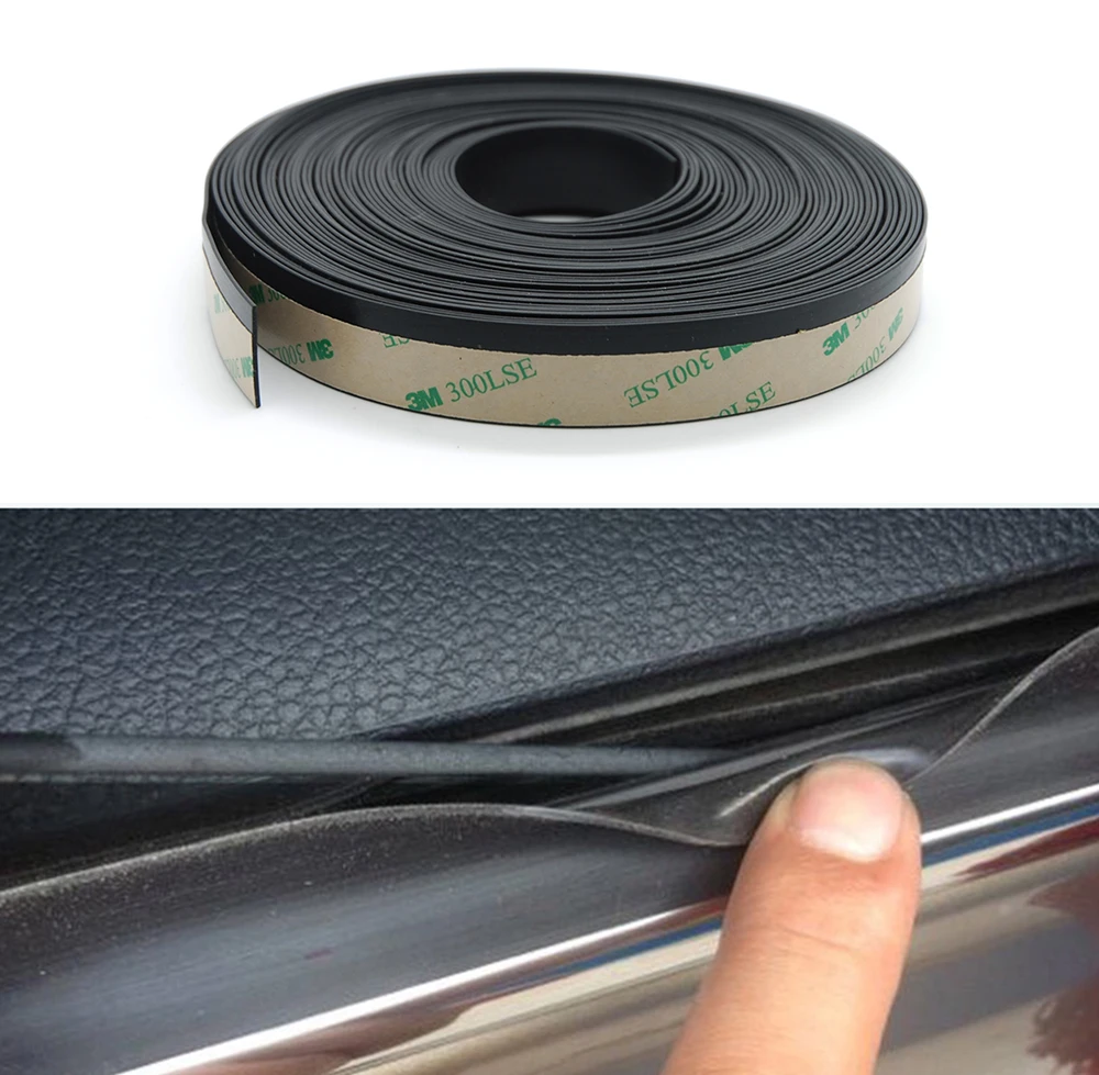 Sello Protector impermeable para ventana de coche, tira de sellado de goma, burlete para puerta de coche, vidrio