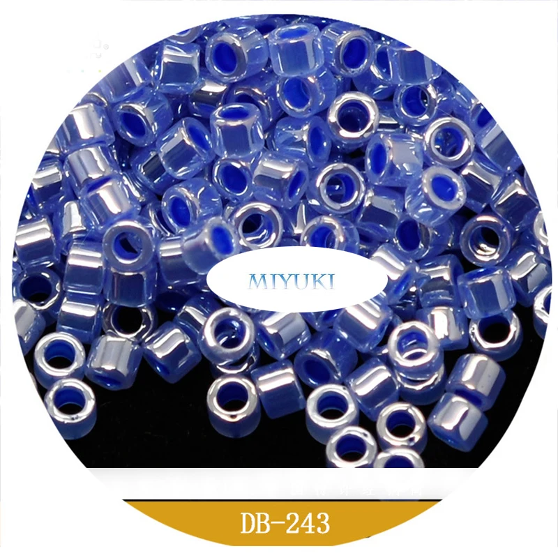 Ornament Miyuki Seed Beads Imported From Japan Delica Beads 21-Color Opaque Pearly Lustre Series 5G