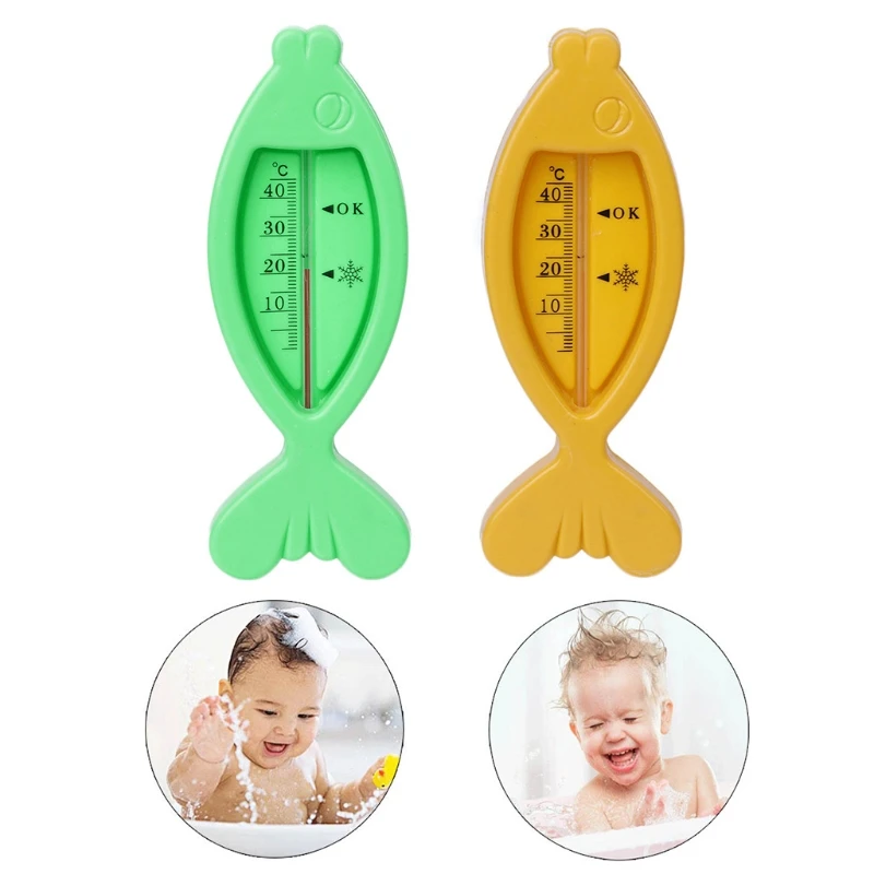 900C Water Thermometer Baby Bathing Fish Shape Temperature Infant Toddler Shower Toys