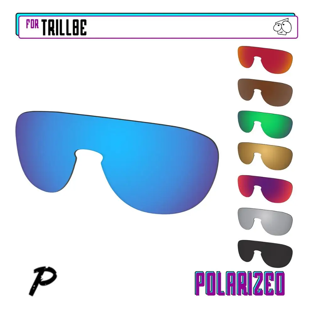 Ezsostituisci lenti di ricambio polarizzate per-occhiali da sole Oakley Trillbe-opzioni Multiple