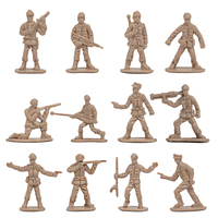 360pcs/set 1/72 Plastic Military Soldiers Figurine Army Figures Model Accs