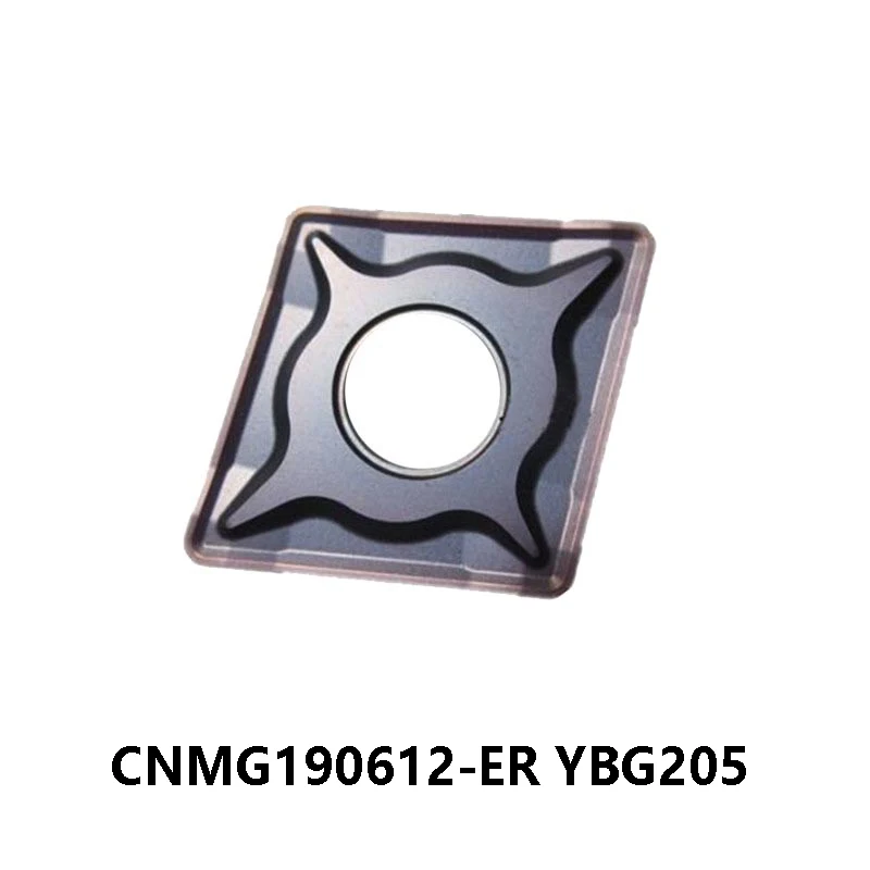 Ferramentas de Torneamento Originais Ybg205 Cnmg 190612 Cnmg19 Ferramentas de Torneamento de Metal Duro Cortador de Torno em Aço Inoxidável