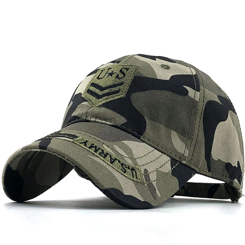 2020 New Camo Baseball Cap Fishing Caps Men Outdoor Hunting Camouflage Jungle Hat Airsoft Tactical Hiking Casquette Hats