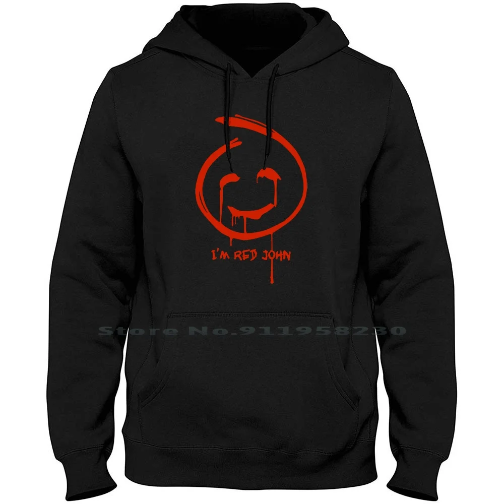 

I'm Red John Men Women Hoodie Sweater 6XL Big Size Cotton Religion Symbol Music Movie Tage John Red Age Oh Ny Symbol Funny