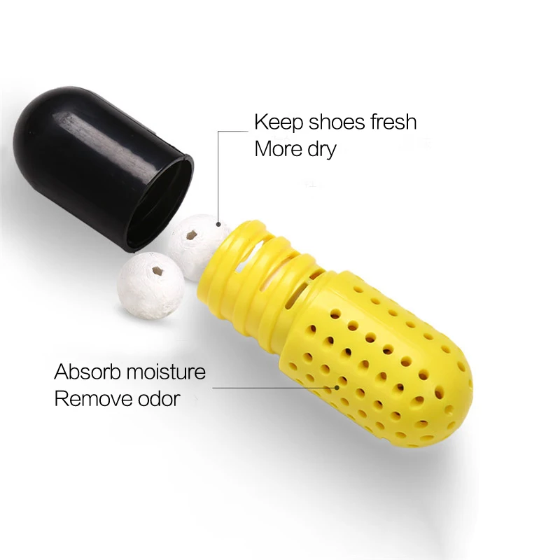 2pcs Shoe Deodorant Stretching Pill shape Deodorant Sterilizer Shoes Dryer Drying Heater Warmers Shoe Dryer moisture absorber