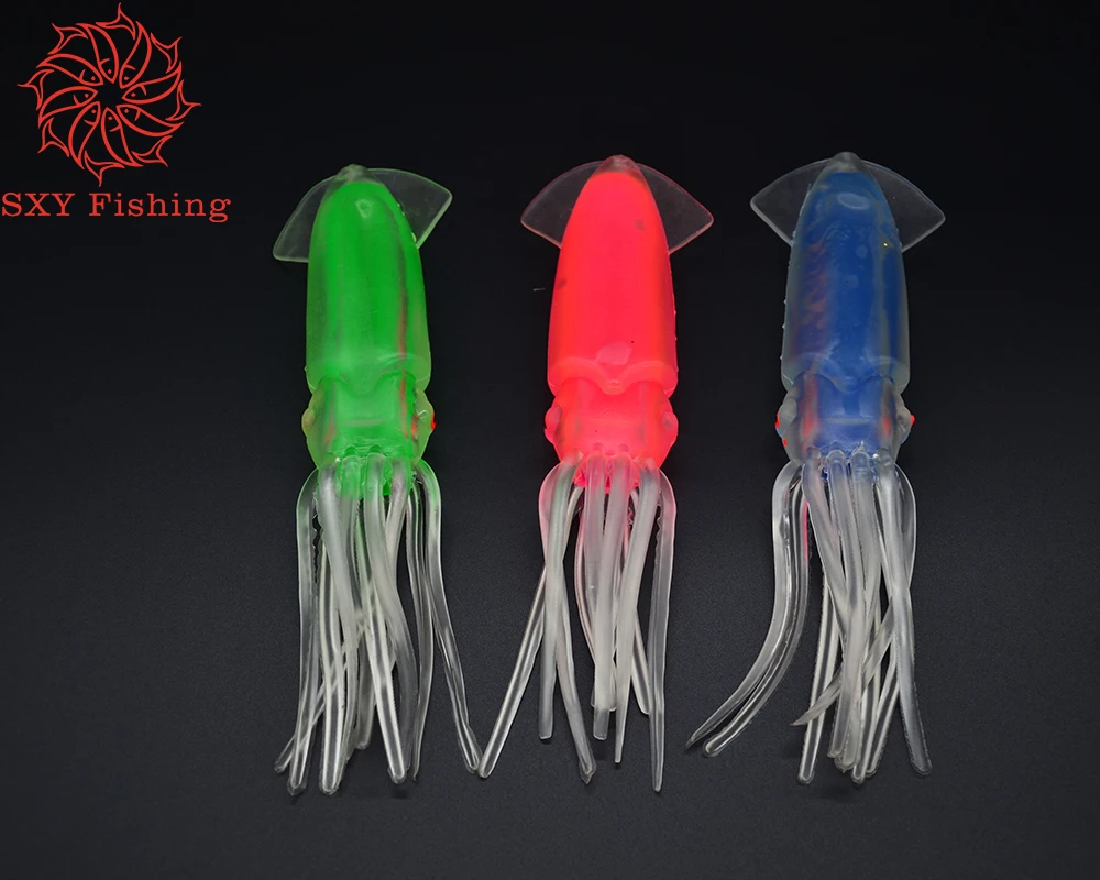 SXY FISHING Squid bait Soft bait fishing lure Sea fishing bait 9inch squid lure octopus