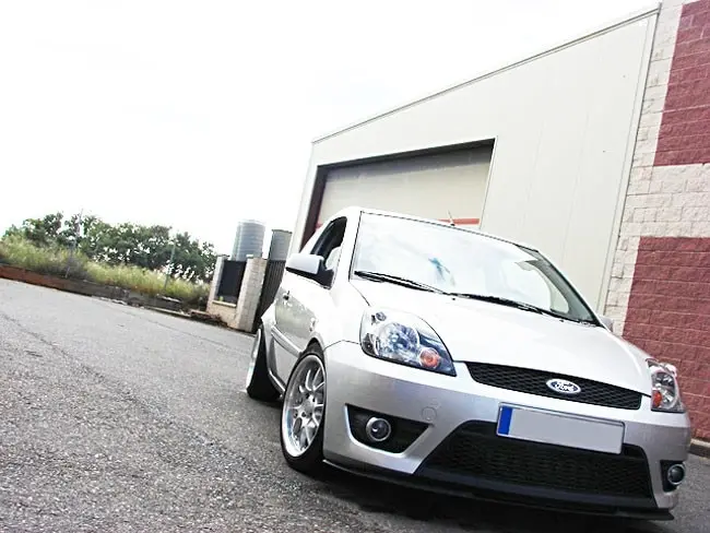 fiesta mk6 lip cupra r lip FORD MK6 6 Front Bumper Cup Chin Spoiler Lip Sport Valance Splitter ST150 UNIVERSAL