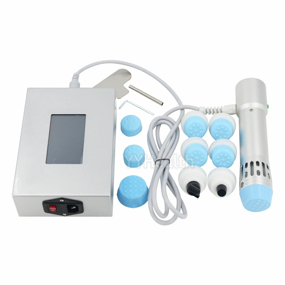 Máquina portátil de terapia de ondas de choque para ED 2021, masajeador, tratamiento de ondas de choque, alivia el dolor muscular de cintura, herramienta de masaje para el cuidado de la salud