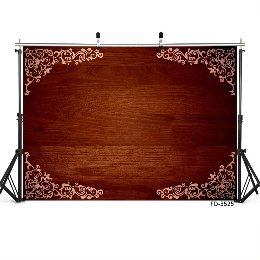 ヴィンテージ装飾模様の木製ボード写真撮影の背景ビニール背景写真スタジオ子供のペットのおもちゃ写真撮影