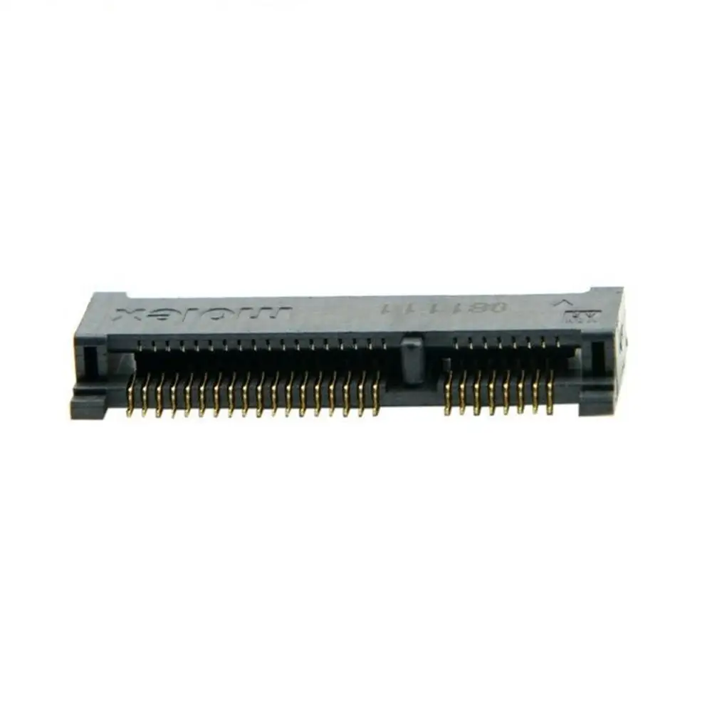 Mini PCI-E PCI Express PCie mSATA 52pin 4.0mm Height Socket Female Socket Connector Adapter Onboard SMT for SSD Best Price