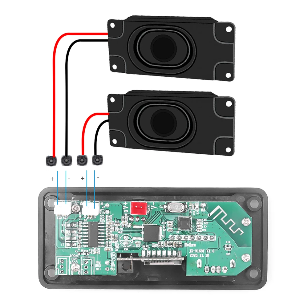 2Pcs 3070 Advertising LCD TV Speakers Loudspeaker 4 Ohm 5W Rectangle Cavity Speaker For 3W/5W/15W/25W MP3 Decoder Board  TV