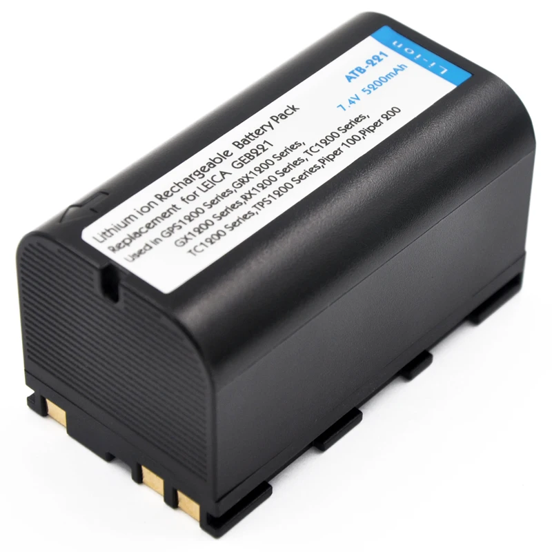 

Аккумулятор GEB221 GPS 5200 мАч для GPS900 GRX1200 GS20 PIPER 200 RX900 Piper 100/200 Laser, ATX1200 GPS1200 RX1200 TC1200 TPS1200