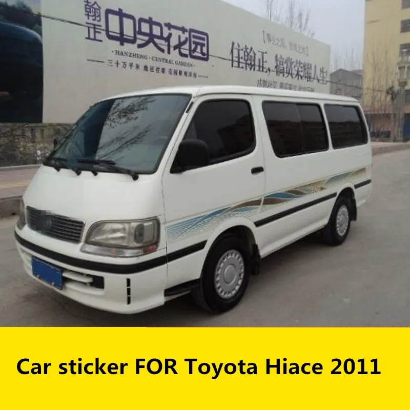 Car stickers FOR Toyota Hiace 2011 Customized fashion decorative decals