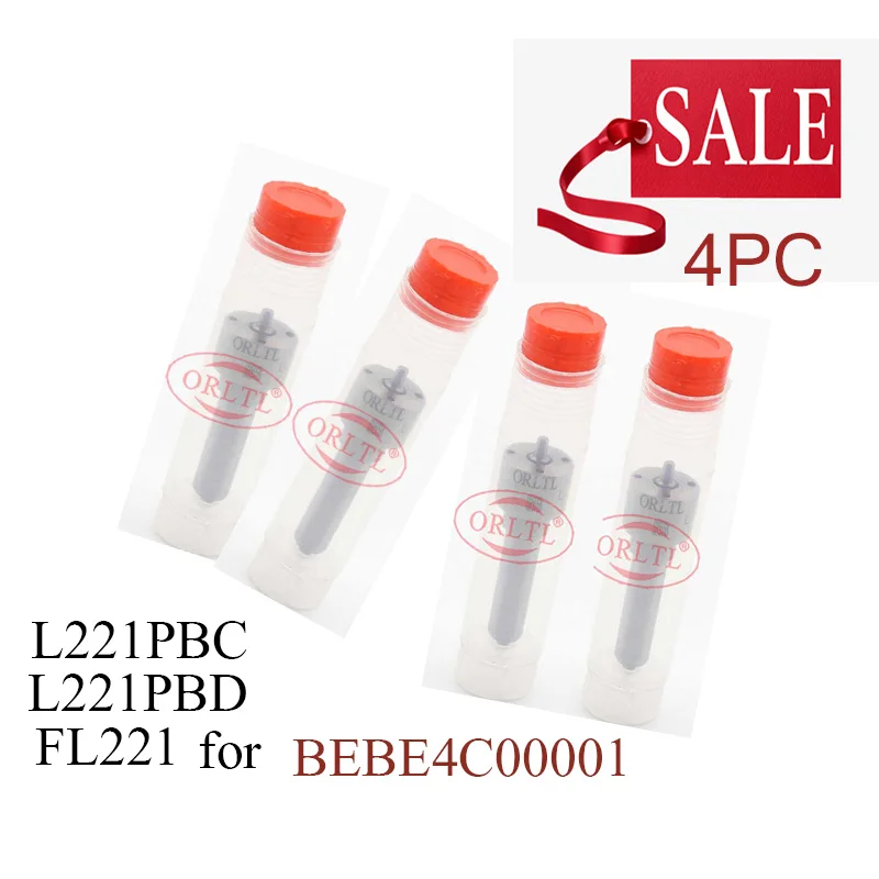 

4 pieces Injector Nozzle L211PBC Auto Fuel Dispenser L211 PBC L 211 PBC for BEBE4D04001 BEBE4D20001