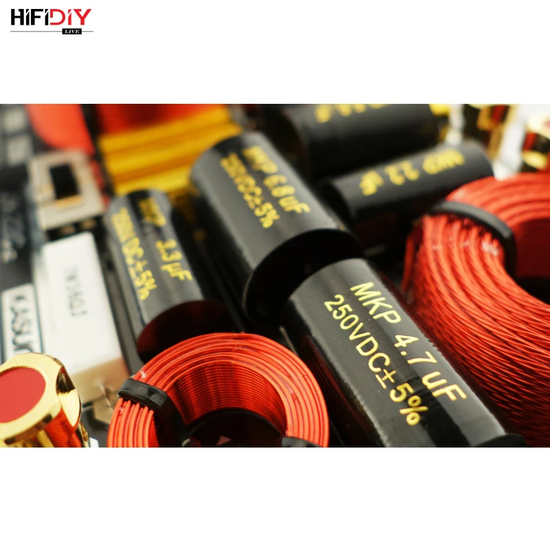 HIFIDIY LIVE HI-END JX-22C 2 Way 2 speaker Unit ( tweeter + bass ) HiFi HOME Speakers audio  Frequency Divider Crossover Filters