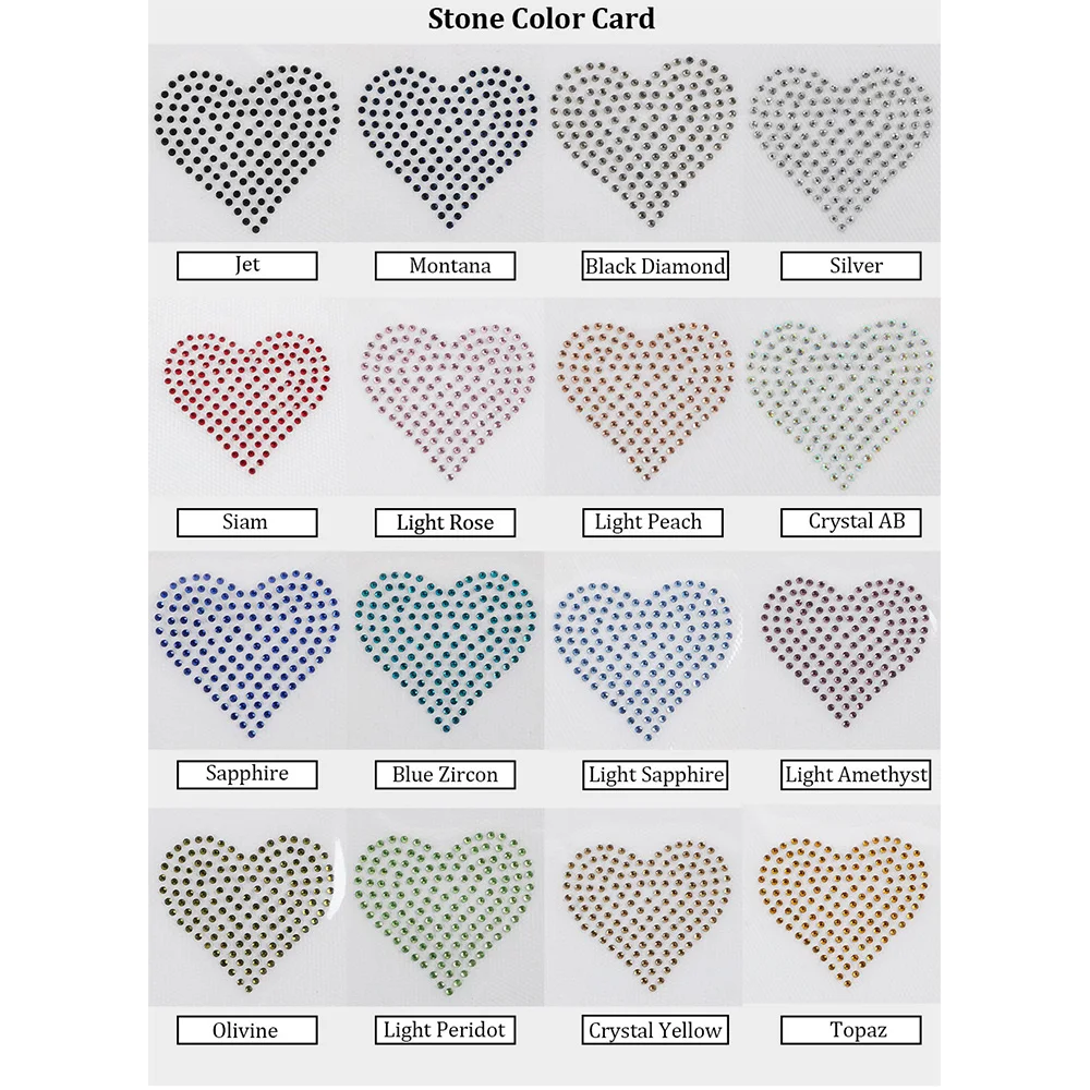 Hotfix Diamond  DIAMANTE MOTIF stencil  Rhinestones heat press transfer motif sticker paper card board templet mold  craft tools