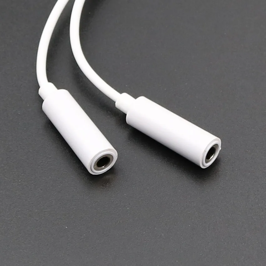 YuXi 3.5mm Jack Audio Cable Headphone+Mic Audio Splitter Male to Female Aux Extension Adapter Cable Cord for Computer PC image 3