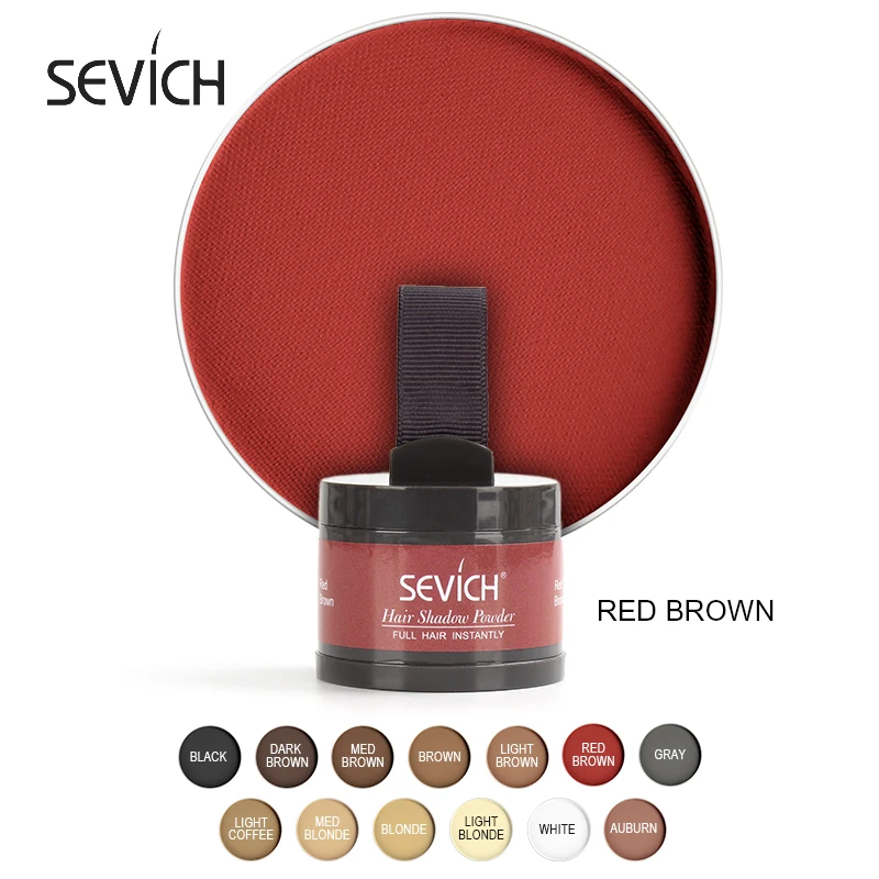 Sevich 12 Color Hairline Powder Hairline Shadow Cover Up Fill In Thinning Hair Unisex Hairline Shadow Powder Modified Gray Hair