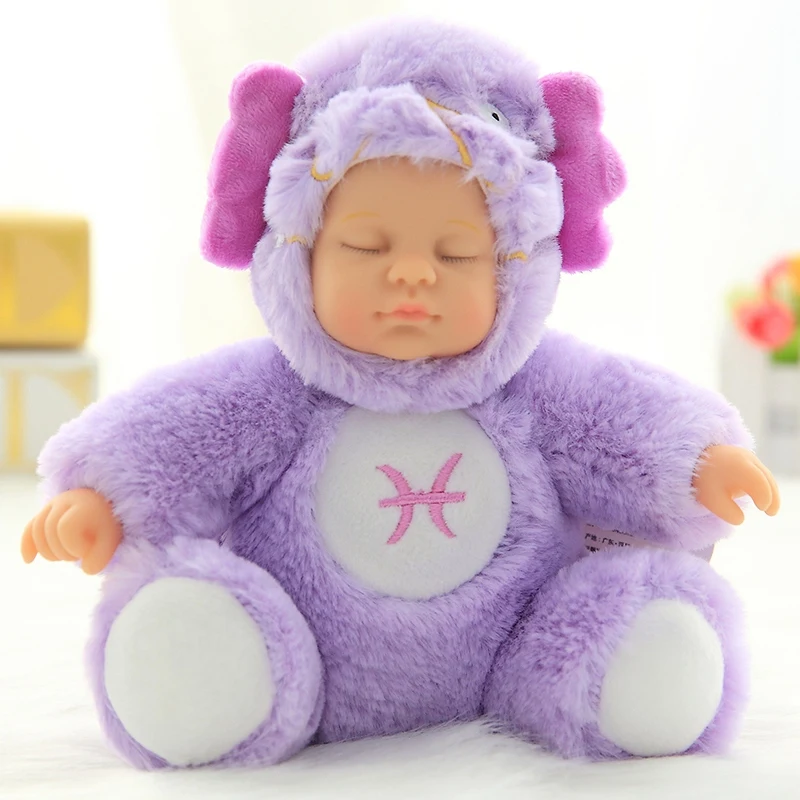 Simulation Reborn Doll Baby Plush Toys Baby Sleeping Appease Doll Newborn Photography Props Baby Birthday Xmas Gift Room Decor