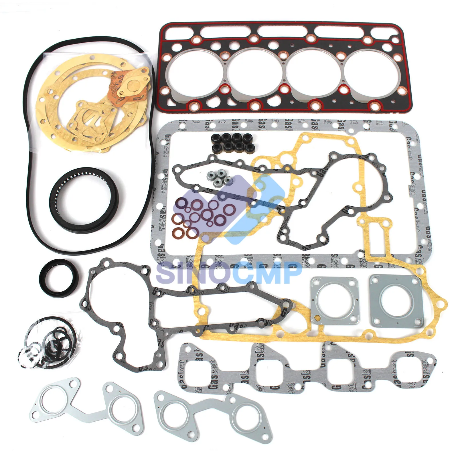 V2403 V2403MDI V2403-M-DI V2403-M-DI-E3B Full Gasket Set for Kubota Mini Excavator Multi Train Loader Excavator