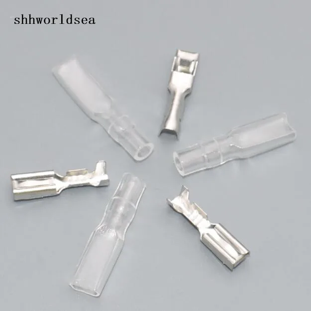 

shhworldsea 1000 sets 2.8mm Crimp Terminal Female Spade Connector with cover