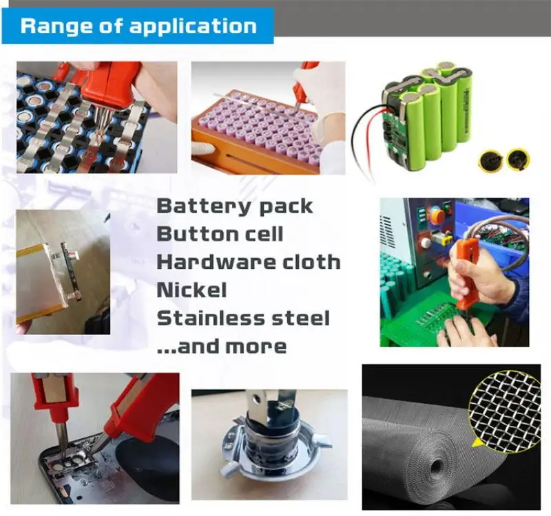 709AD + Lithium Pin Cảm Ứng Tự Động Điểm Máy Hàn 3.2KW Cao Cấp HÀn Tối Đa Độ Dày 0.35Mm Hàn Machin