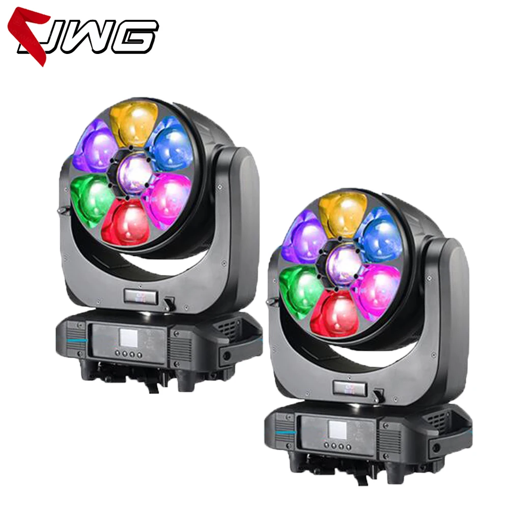 

Free Shipping 2pcs/lot 7x60W Mini Bee Eyes Moving Head Zoom light Beam Wash for Stage Event