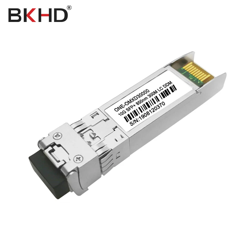 10G SFP+ duplex LC SFP Module Multi-Mode 850nm 300m SFP-10G-SR with Cisco/Mikrotik/Huawei Switch Full Compatible