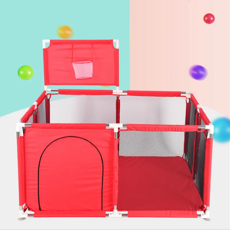 Big Children Playpen Kids Safety Barrier Baby Playpen For Child Pool Balls Newborn Fence Playpen For Baby Pool