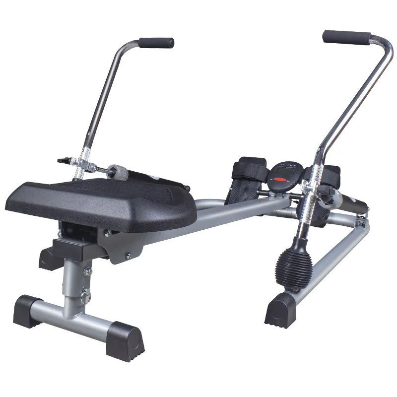 Household Silent Hydraulic Resistance Adjustment Fitness Equipment Simulation Rowing Double Oar Rowing Machine