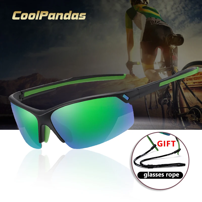 

Outdoor Sports Men Sunglasses Polarized UV400 Goggles Ultralight TR90 frame Sun Glasses Women Male Safety Driving Gafas De Sol